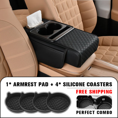 🔥2025 Hot sale🔥Integrated Pressurized Multifunctional Car Armrest Heightening Pad