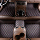 Floor Mats for Cars, Black Deep Dish All-Weather Mats, Waterproof Trim-To Fit Automotive Floor Mats for Cars Trucks SUV, Universal Floor Liner Car Accessories