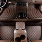Floor Mats for Cars, Black Deep Dish All-Weather Mats, Waterproof Trim-To Fit Automotive Floor Mats for Cars Trucks SUV, Universal Floor Liner Car Accessories
