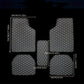 Floor Mats for Cars, Black Deep Dish All-Weather Mats, Waterproof Trim-To Fit Automotive Floor Mats for Cars Trucks SUV, Universal Floor Liner Car Accessories