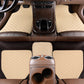 Floor Mats for Cars, Black Deep Dish All-Weather Mats, Waterproof Trim-To Fit Automotive Floor Mats for Cars Trucks SUV, Universal Floor Liner Car Accessories
