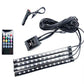 2025 Car Chassis Flexible RGB Waterproof LED Strip Lights (4PCS)