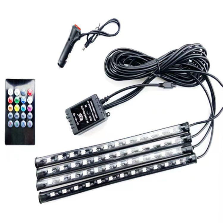 2024 Car Chassis Flexible RGB Waterproof LED Strip Lights (4PCS)