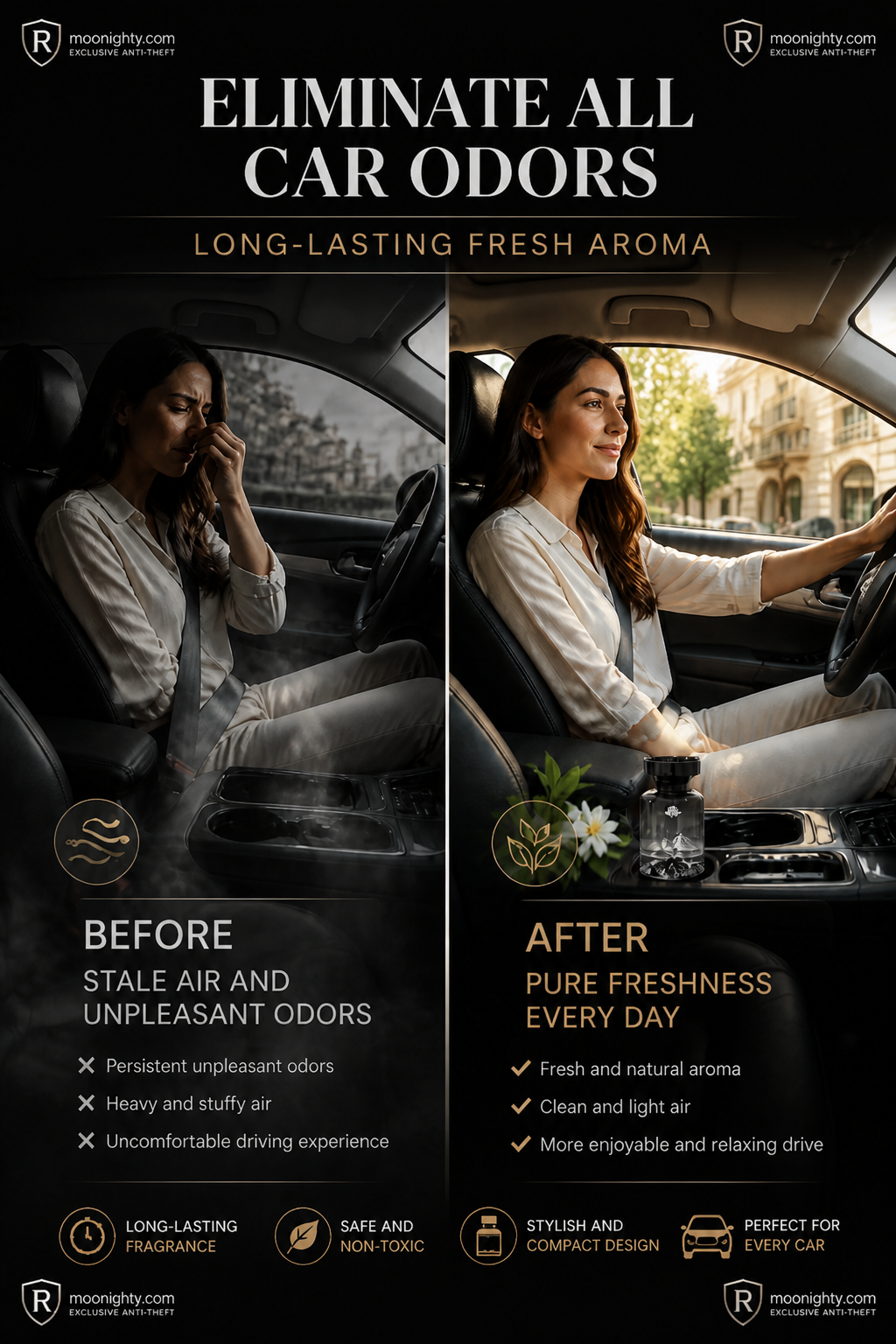 🔥Limited Discount - 50% Off✨110ml Long-Lasting Car Air Freshener