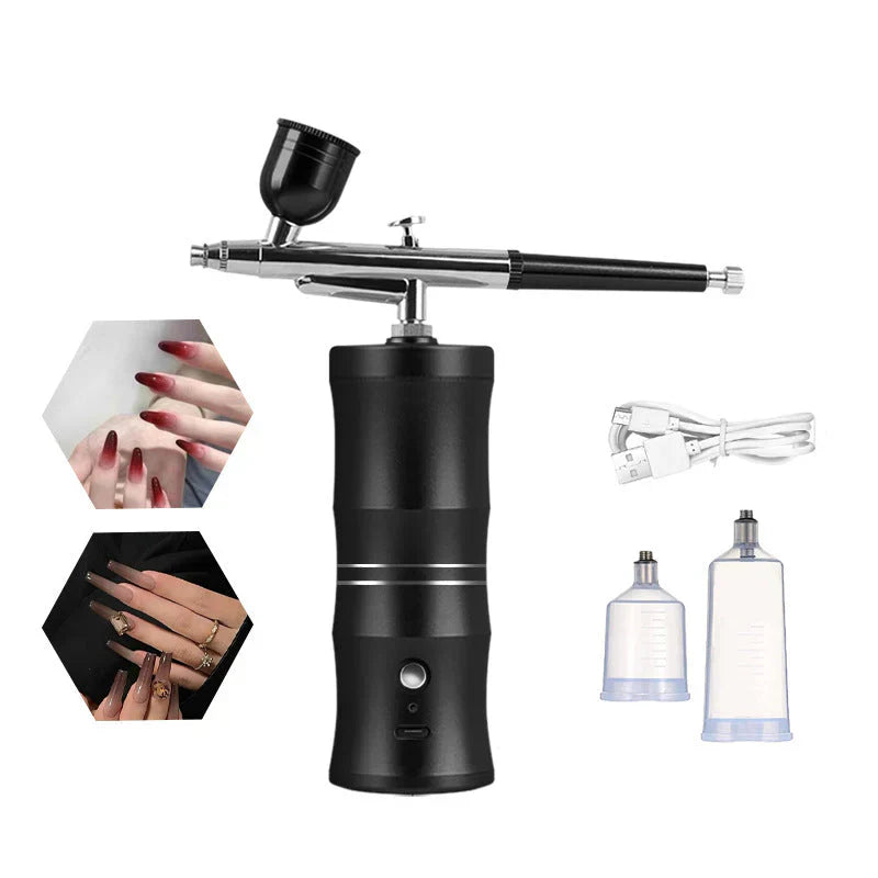 🎨 Electric Airbrush Kit with Compressor