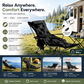 🪑 50% OFF! 🌿 Portable Adjustable Outdoor Folding Chair – Lightweight, Sturdy & Multi-Purpose