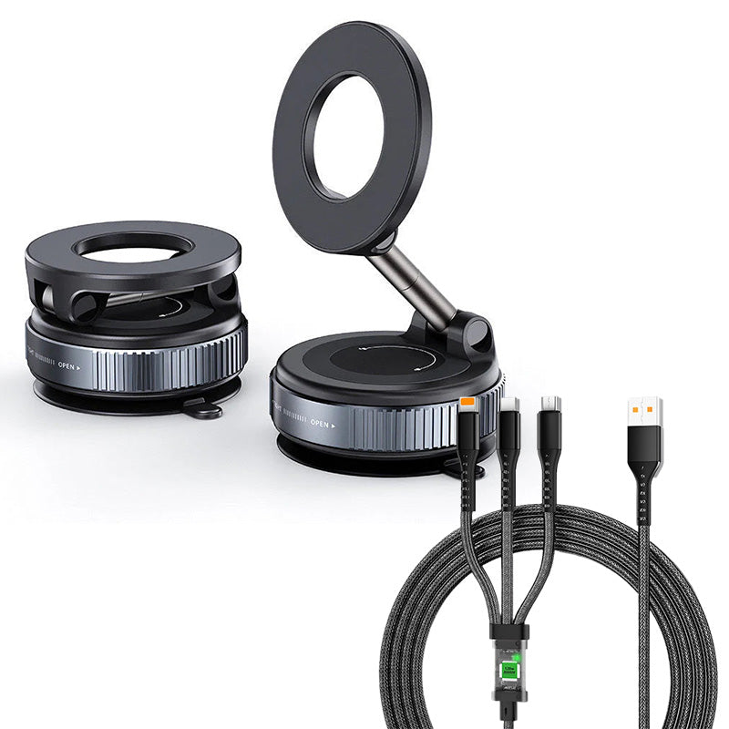 Foldable Magnetic Car Phone Holder