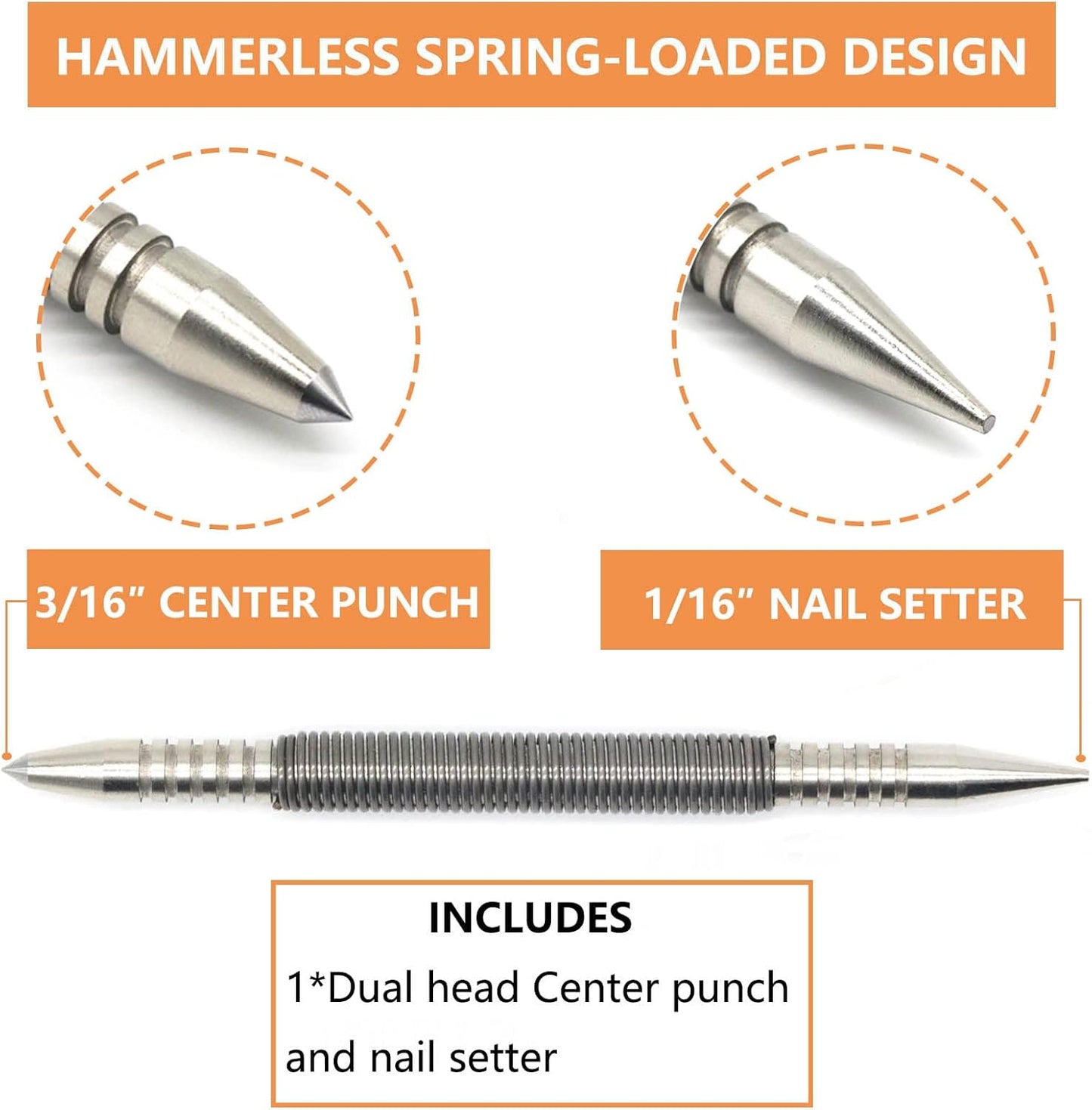 No more hammering, which can damage Hammerless Nail.