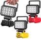 ⏳50% OFF!💡180° Rotatable LED Work Light – With Dual USB Power Bank Function – Rugged & Cordless – Universal Battery Compatibility – For Garage, Construction & Camping