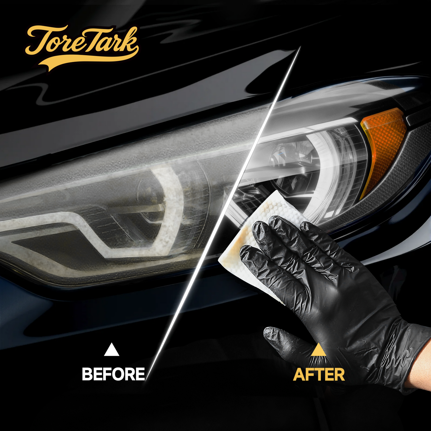 Headlight Restoration wipes Kit