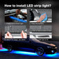 2025 Car Chassis Flexible RGB Waterproof LED Strip Lights (4PCS)