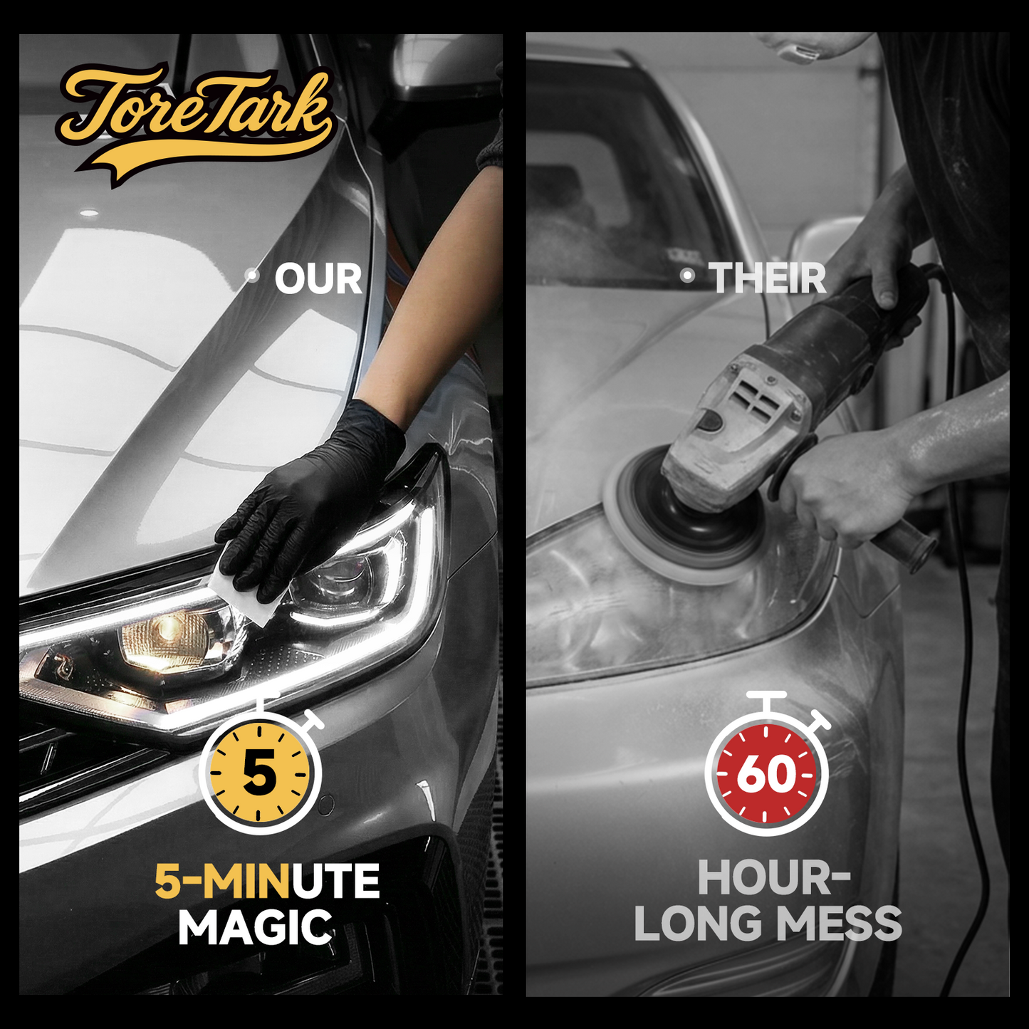 Headlight Restoration wipes Kit