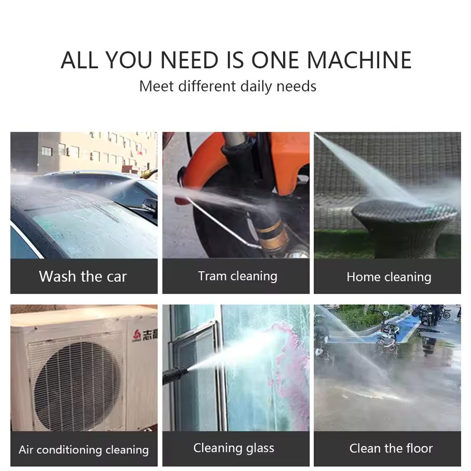 💦Powerful 3000W Electric High Pressure Washer Machine - Home & Car Wash Gun 220V/110V - Garden Washing Cleaning Tool