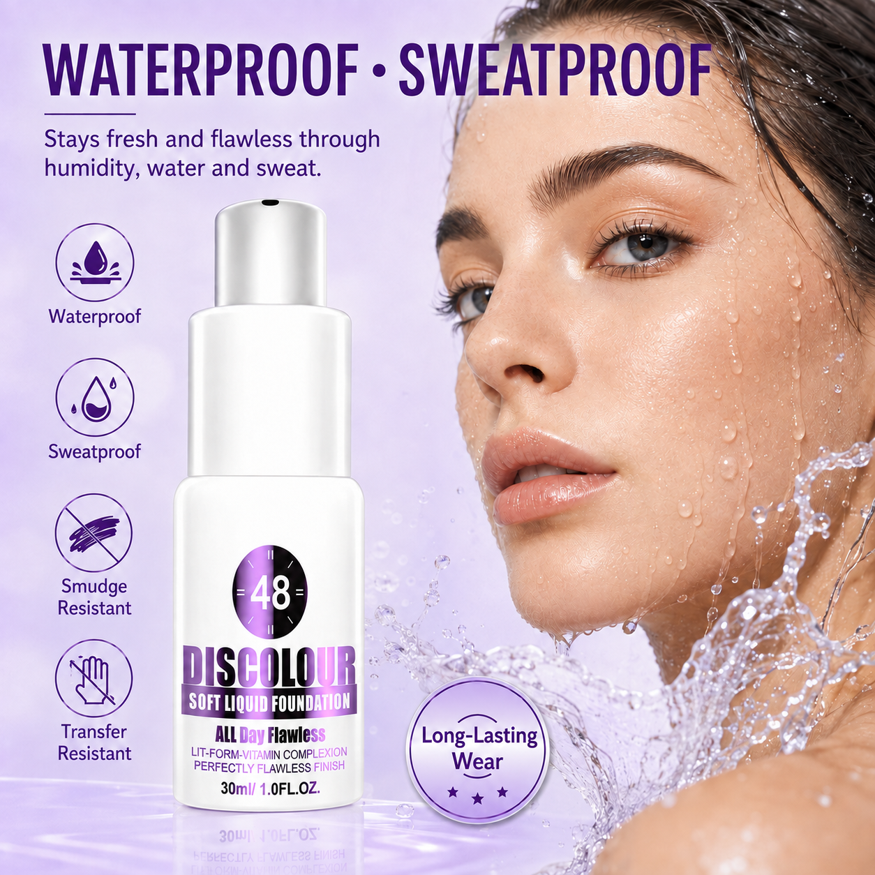COLOR-CHANGING SOFT LIQUID FOUNDATION