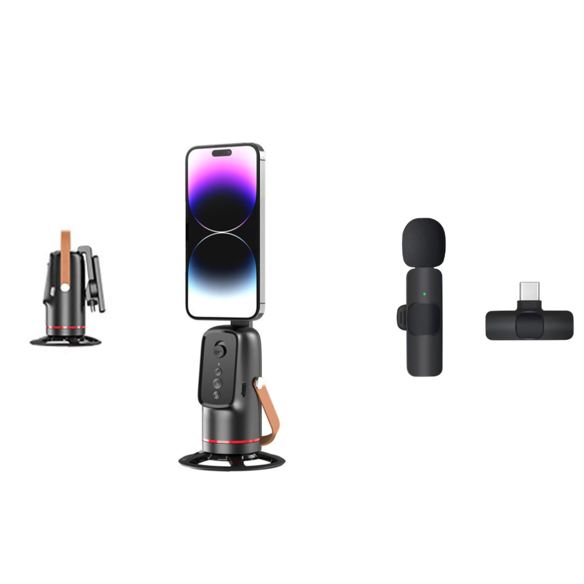 📢📢49% OFF !!!⏰Auto Face Tracking Phone Holder with Gesture Control