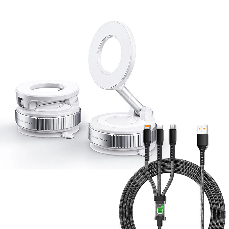 Foldable Magnetic Car Phone Holder