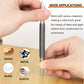 No more hammering, which can damage Hammerless Nail.