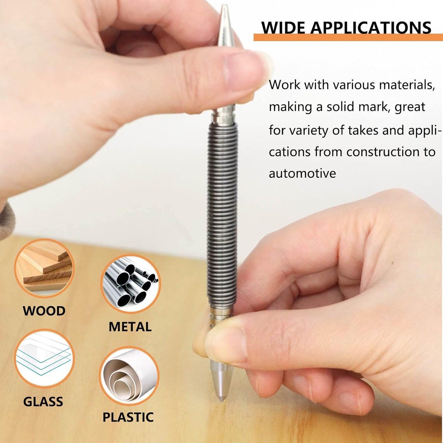 No more hammering, which can damage Hammerless Nail.