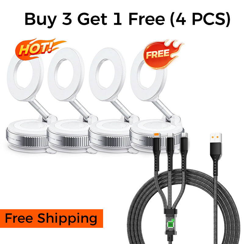 Foldable Magnetic Car Phone Holder