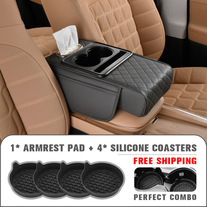 🔥2025 Hot sale🔥Integrated Pressurized Multifunctional Car Armrest Heightening Pad