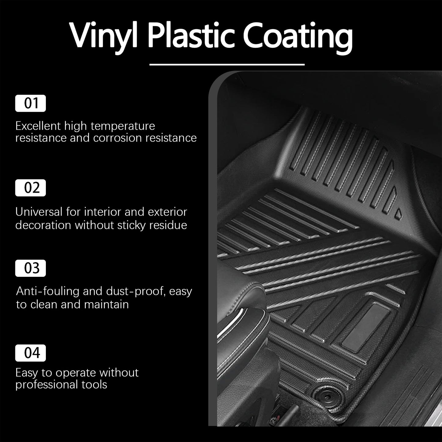 HOMONTH Multi-Purpose Automotive Plastic Coating Spray