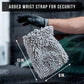 Car Wash Mitt for Cleaning and Washing Exterior of Cars, Use as Wash Mitt or Wash Pad