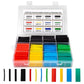Multi-colored heat shrink tubingset