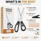 Multipurpose Pinking Shears Serrated Scissors