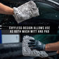 Car Wash Mitt for Cleaning and Washing Exterior of Cars, Use as Wash Mitt or Wash Pad