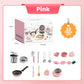 🎁Best Gift For Kid🍳Children's Real Cooking Mini Kitchen Toys - 22 PCS Set