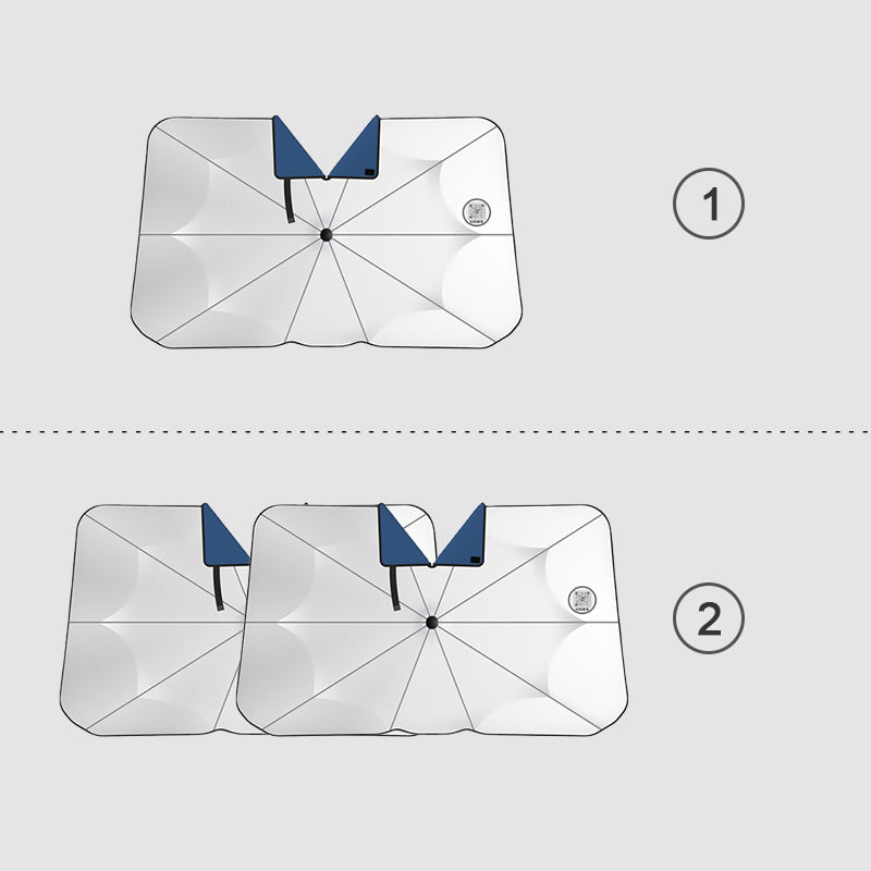 Car Windshield Sunshade - Foldable Car Sunshade (Thermal Insulation)