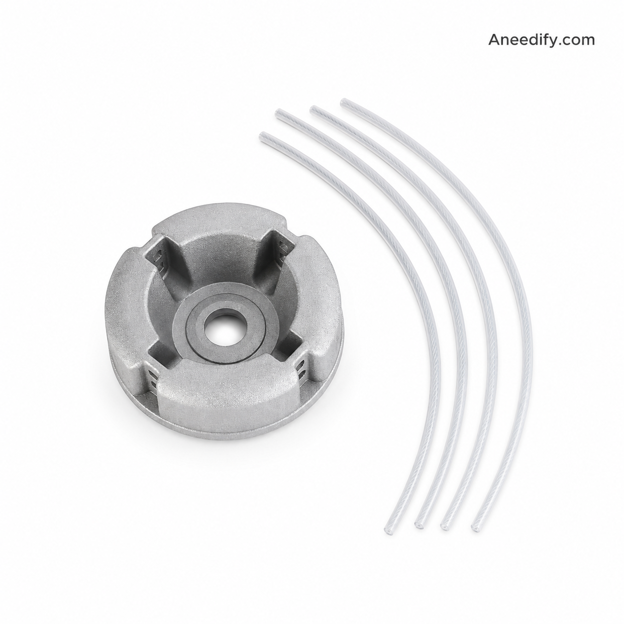 ⚙️ 50% OFF NOW! 🌿 Aluminum Trimmer Head – 4-Line Cutting & Universal Fit – Heavy-Duty & Easy Line Replacement 🏡