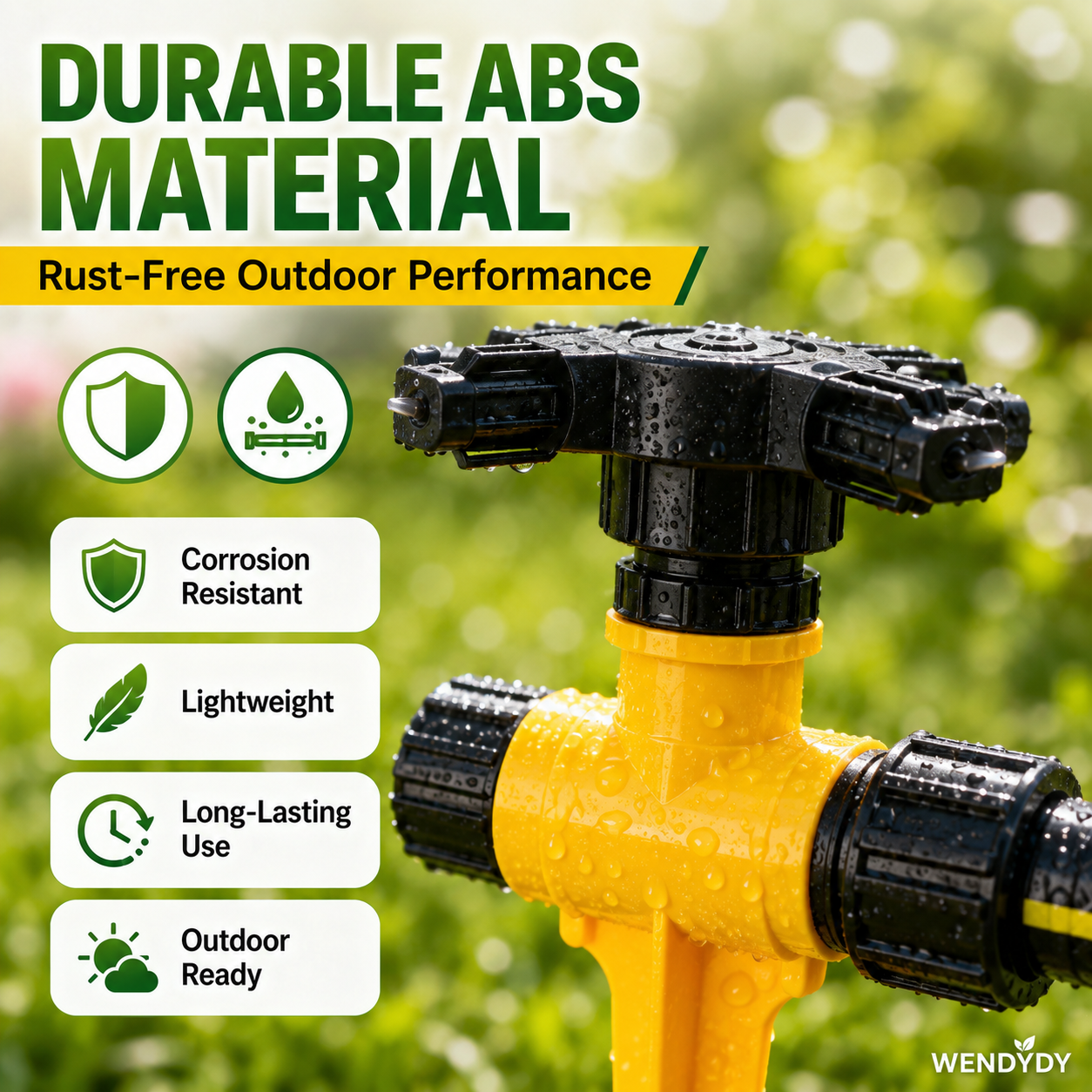 🏡BUY 1 GET 1 FREE✨360° Rotation Auto Irrigation System Garden Lawn Sprinkler Patio