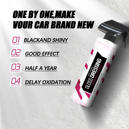 Legendary Gloss Dressing - Plastic, Trim & Tire Dressing - Restore Faded Plastics