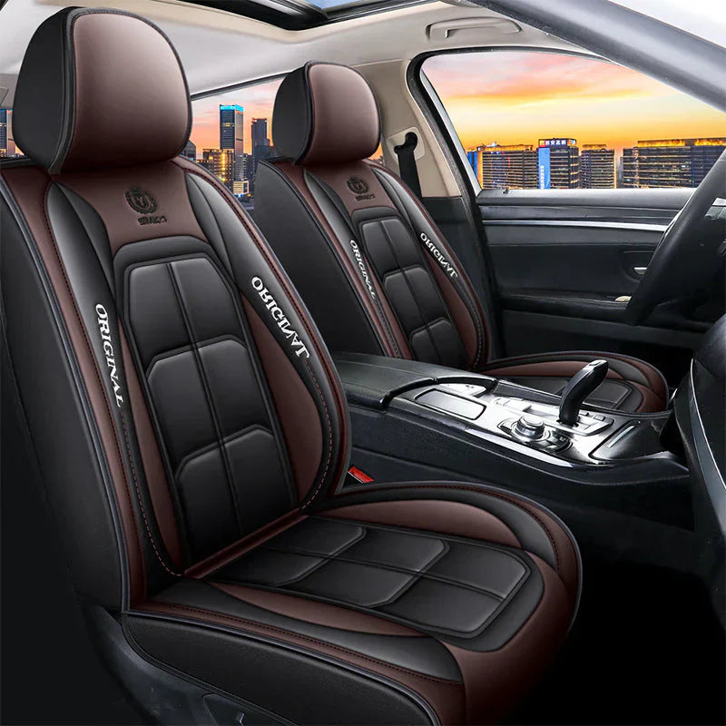 🔥2026 Hot Sale 50% OFF 🔥Premium Leather Front Seat Covers – Universal Fit for Sedans, SUVs & Trucks
