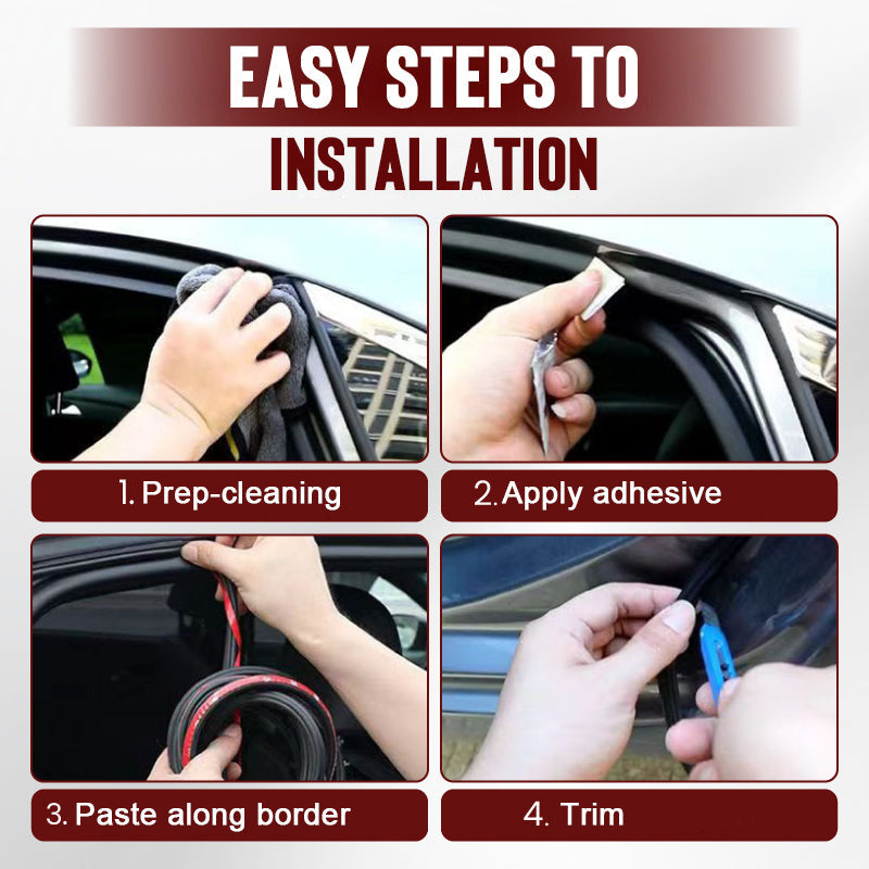 5-hole Automotive Dust-proof and Shock-absorbing Sealing Strip