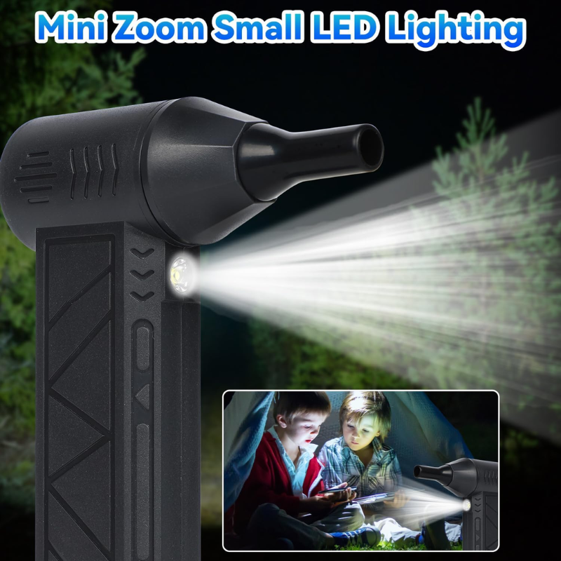 🔥Hot Sale 🎊 Handheld Cordless High-Power Fan and Hair Dryer—For Spring Cleaning and Car Dust Removal