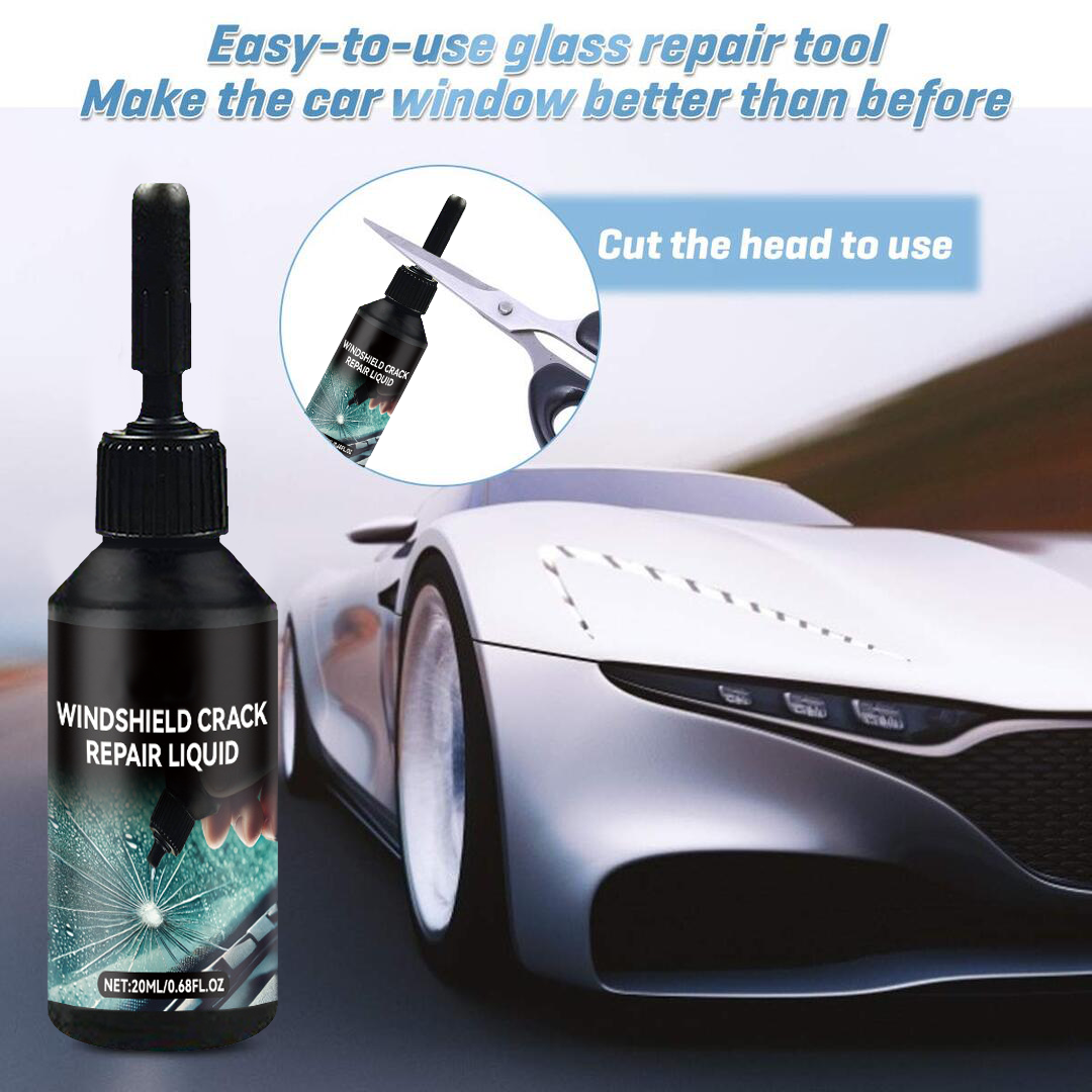 🔥BUY 1 GET 1 FREE🔥 2025 New Car Windshield Crack Repair Fluid