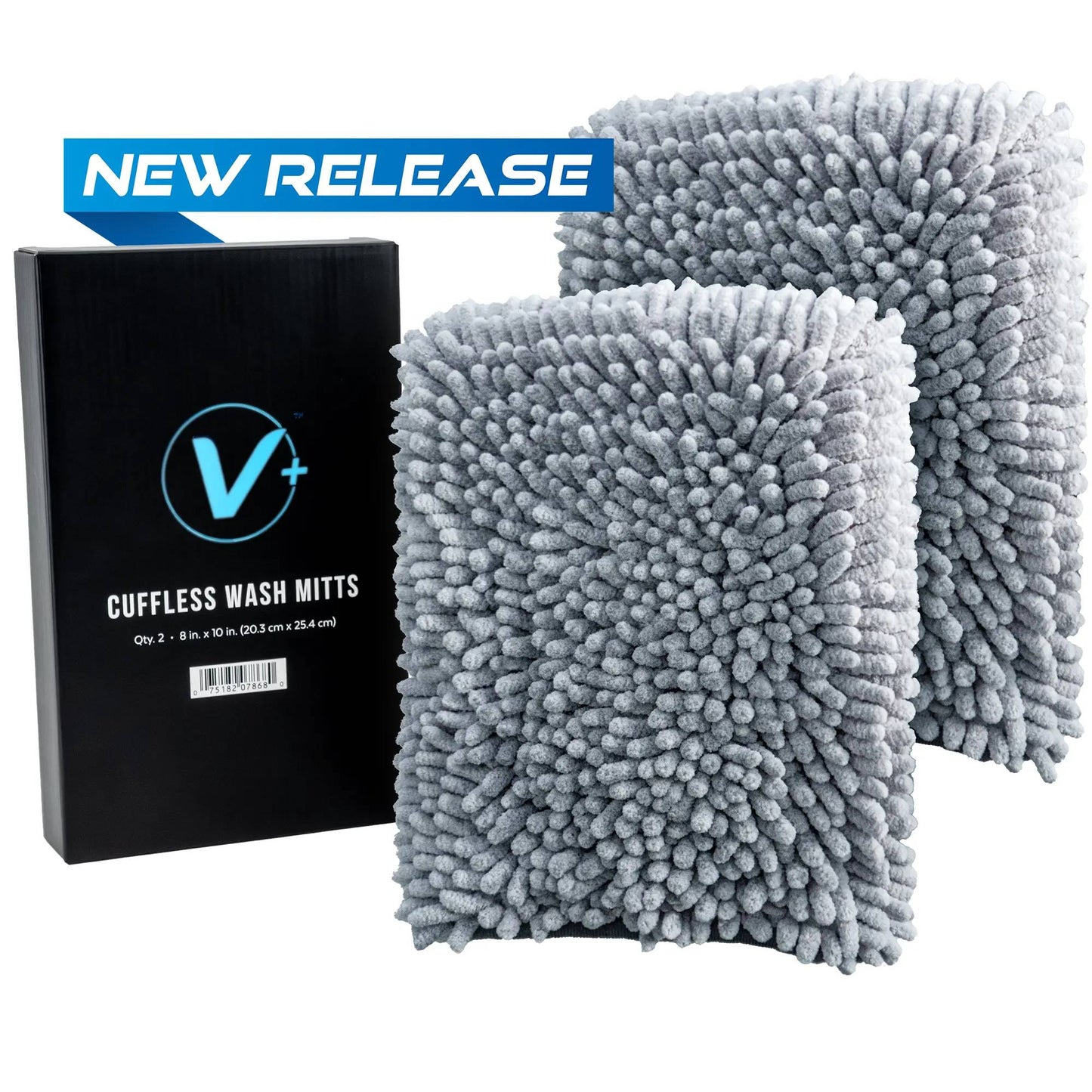 Car Wash Mitt for Cleaning and Washing Exterior of Cars, Use as Wash Mitt or Wash Pad