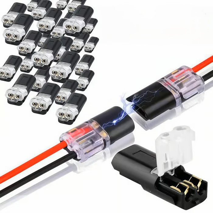 🔥Limited Time Promotion 50% OFF🔥Two-wire plug connector with locking tab