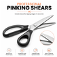 Multipurpose Pinking Shears Serrated Scissors
