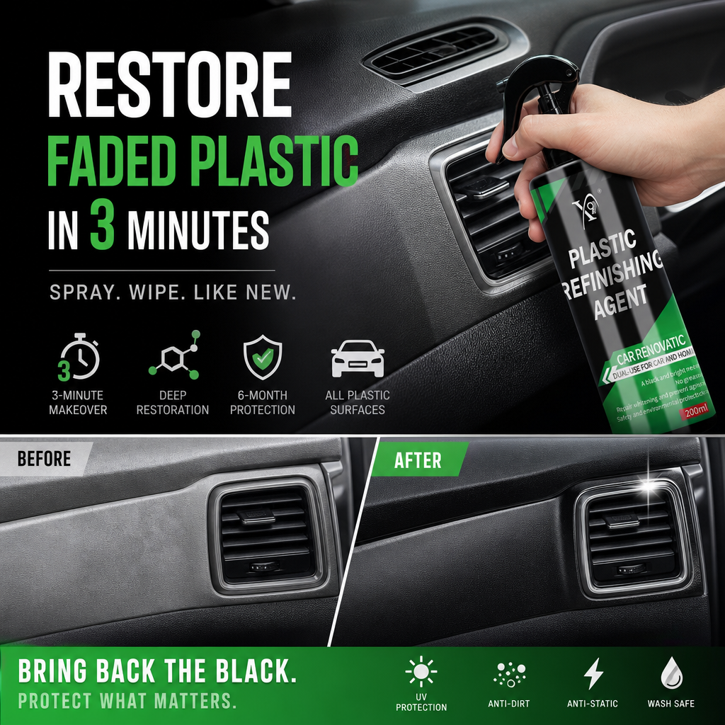 🔥Limited Time Promotion 50% OFF🔥Car Interior Plastic Renovation Spray
