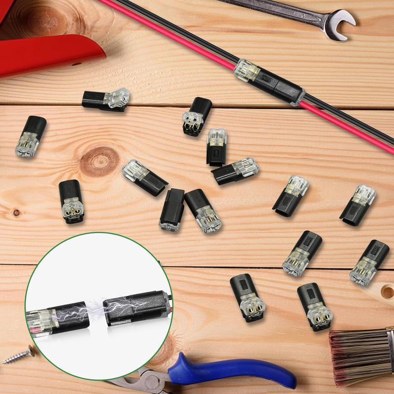 🔥Limited Time Promotion 50% OFF🔥Two-wire plug connector with locking tab