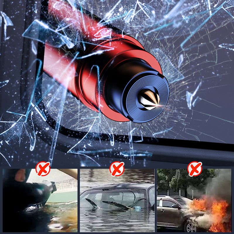 BUY 2 get 1 free🚨A must-have lifesaver for emergencies🔥🚗Mini Emergency Car Escape Tool🔨