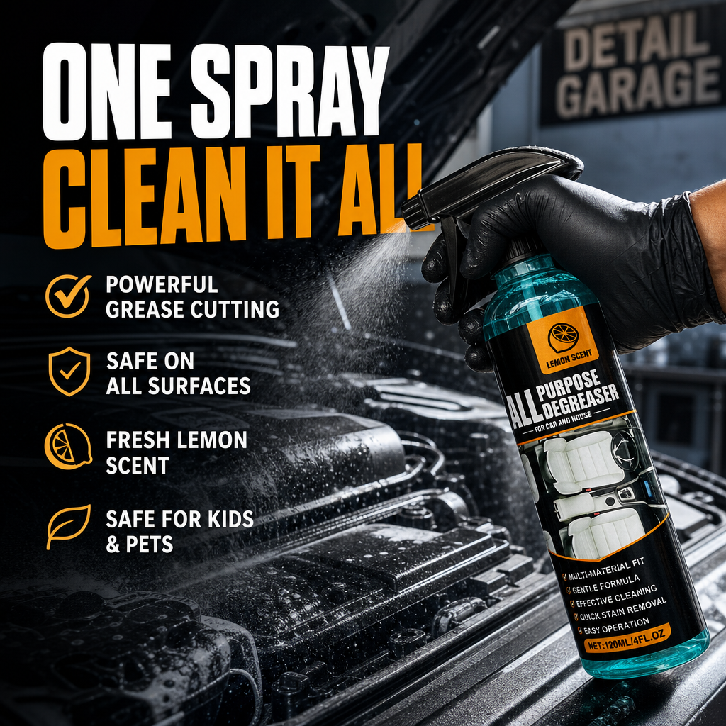 ✨Limited-time offer🔥All-Purpose Degreaser Spray🧼Remove Stains in 1 Second! ⚡