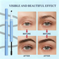 Water-resistant 2-in-1 mini eyebrow pencil and colored eyebrow gel: long-lasting eyebrow makeup to create natural and realistic lines that mimic hairs.