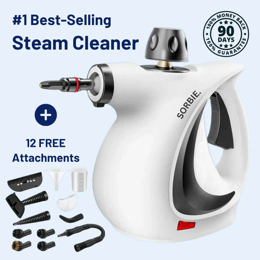 🔥Pressurized Handheld Multi-Surface Natural Steam Cleaner with 12 pcs Accessories