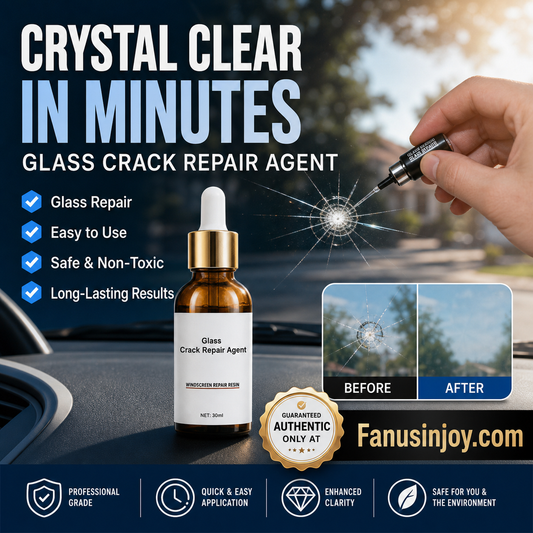 🏭Buy 1 Get 1 Free！💦One drop fixes all glass cracks！🚗Glass Crack Repair Agent