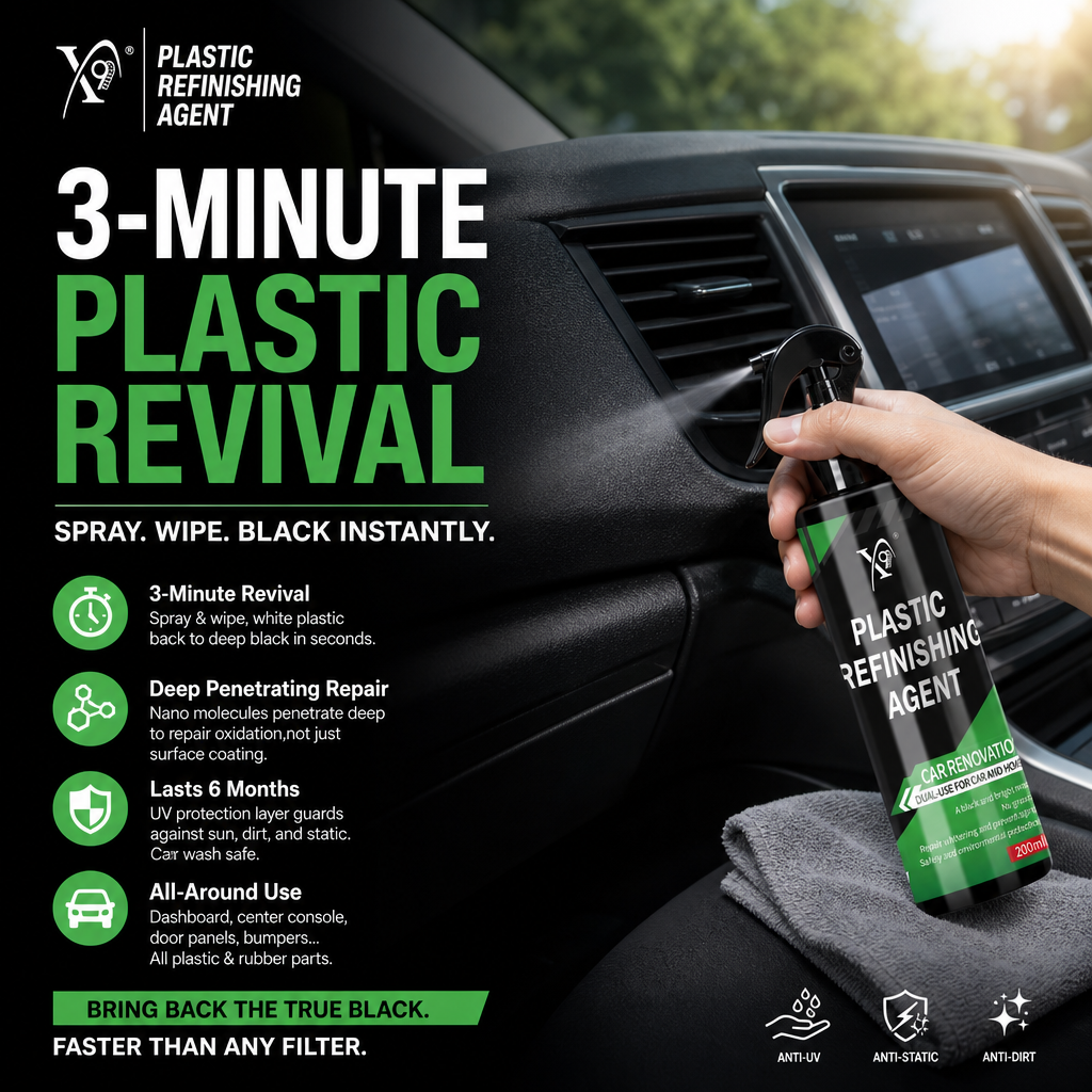 🔥Limited Time Promotion 50% OFF🔥Car Interior Plastic Renovation Spray