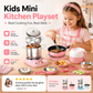 🎁Best Gift For Kid🍳Children's Real Cooking Mini Kitchen Toys - 22 PCS Set
